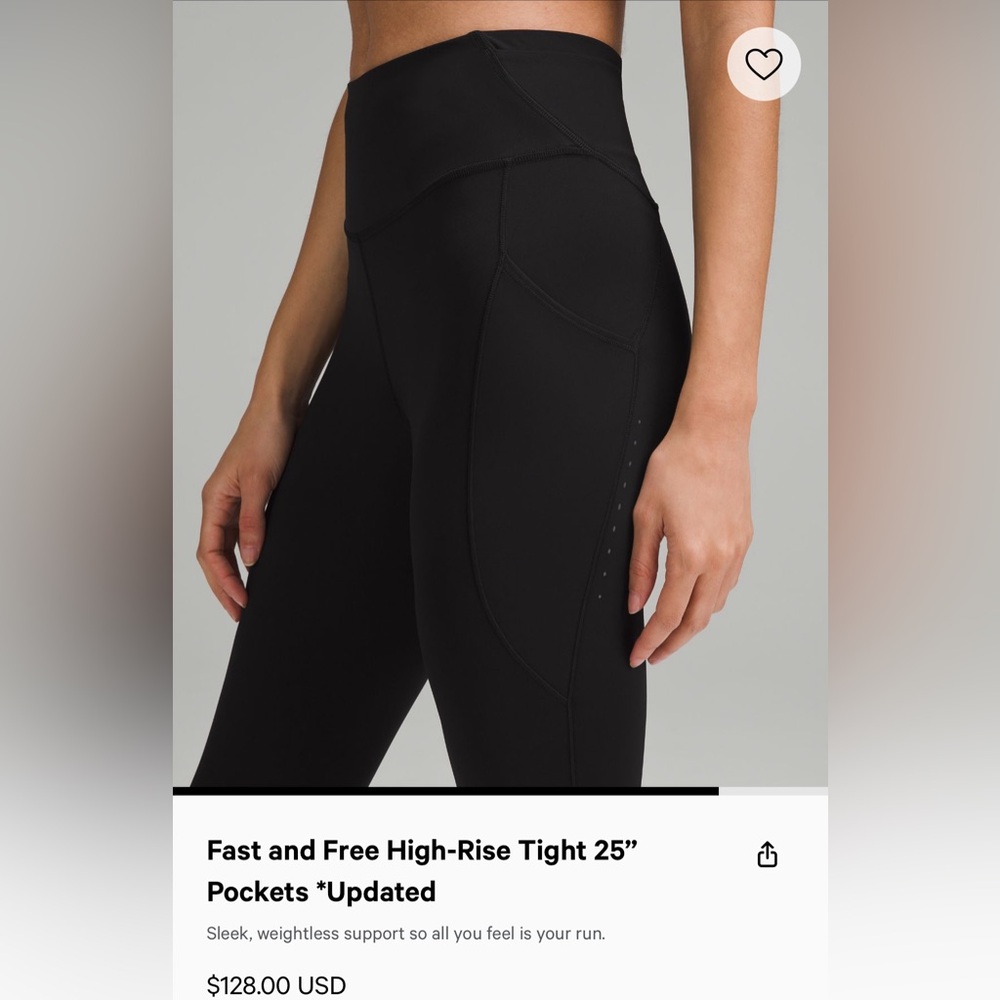 Lululemon Fast And Free - image 3